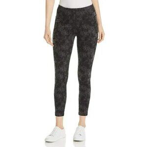 Lysse Black & Grey Tie Dye Printed Jeggings Medium
